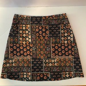 Hollister Patch Work Mini Skirt Spring Summer